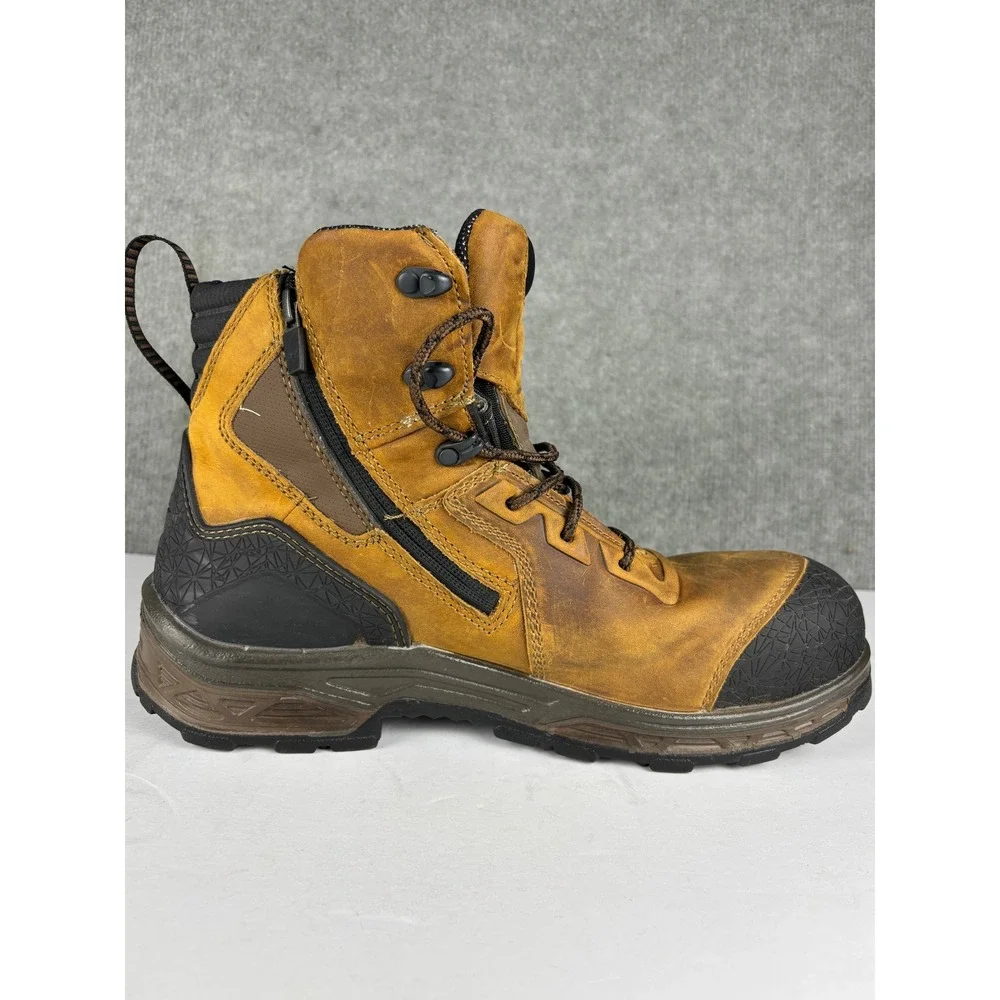 Irish Setter Kasota 83636 Waterproof Side Zip Work Boots 11 Brown